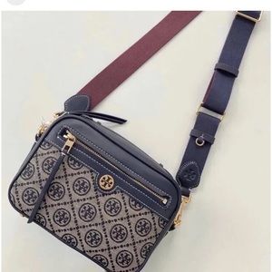 Tory Burch t monogram camera bag